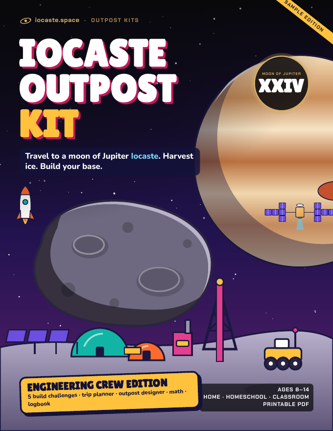 Iocaste Outpost Kit sample, page cover